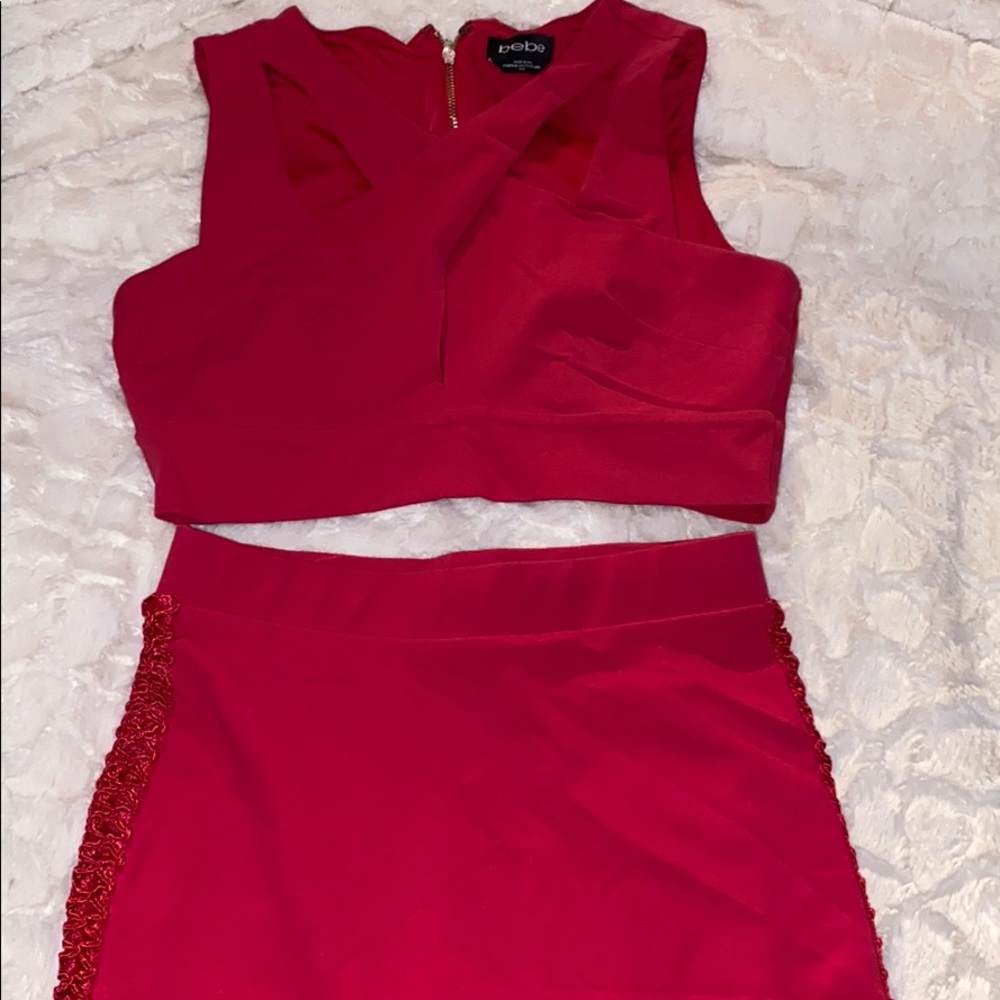 Bebe bodycon Skirt Set